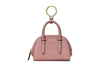 Kate Spade New York Charmed Pebbled Leather Nano Carryall Bag Charm Wallet Women