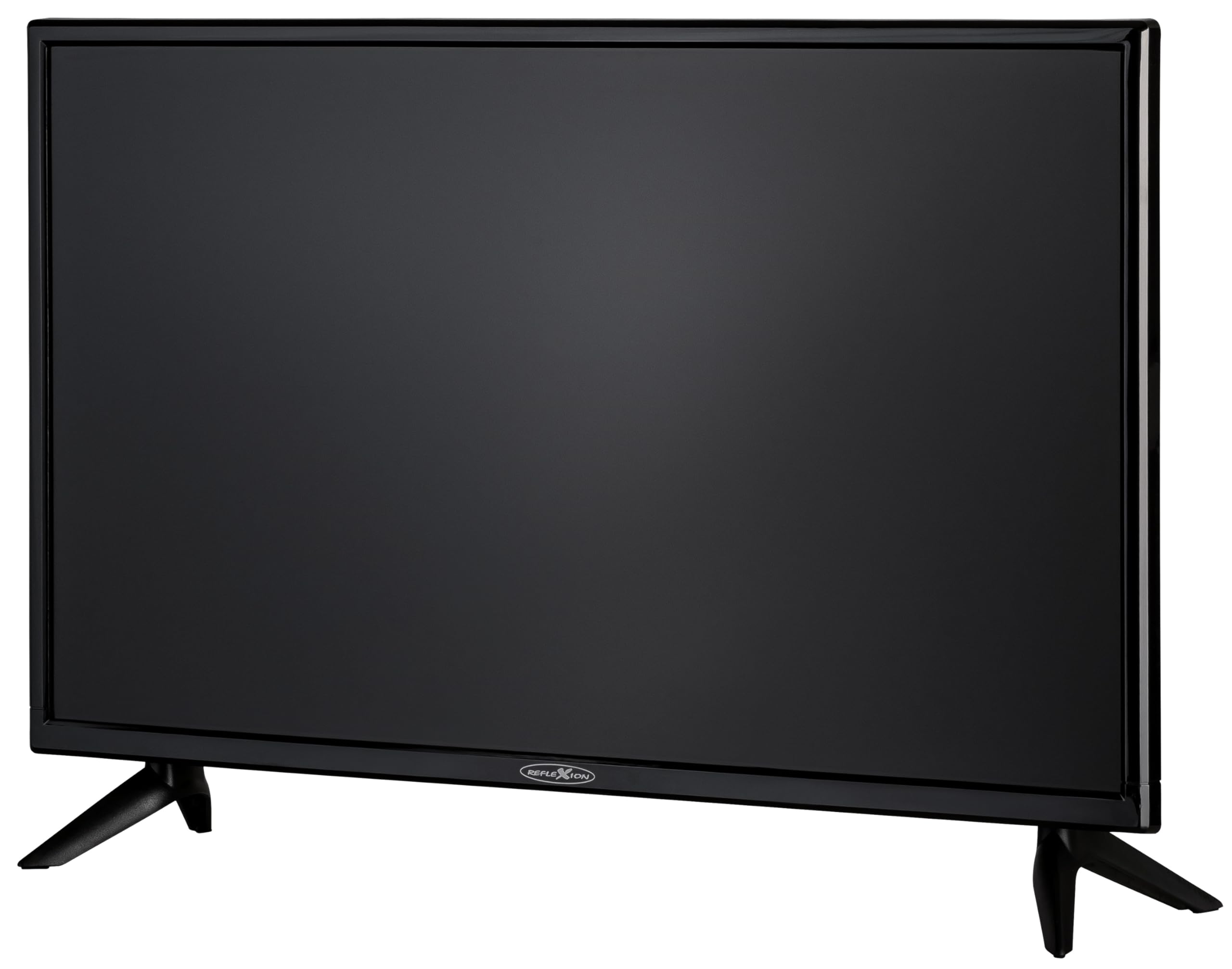 Reflexion LED2425 Téléviseur LED 60 cm pour Caravane/Camping-Car/Caravane/Bateau/Camion 12/230 V Full HD Triple Tuner avec DVB-T2HD, DVB-S2, DVB-C, Fente CI + Fonction d'enregistrement (PVR)