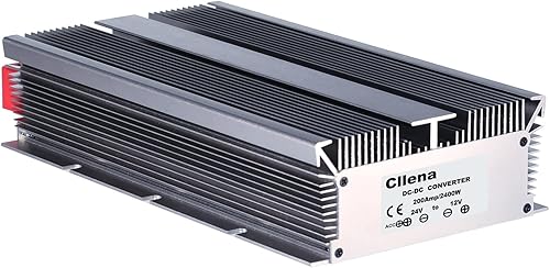 Miniatura 9 de Cllena - Convertidor reductor de voltaje de 24V CD baja a 12V 10A 120W, fuente de alimentación CDCD de transformador buck, a prueba de agua