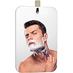 APHUIME Deluxe Large Fogless Shower Mirror, Fogless Shaving Mirror(7.48 in X 11 in), Anit-Fog Shaving Mirror with Hook, Fog Free Wall Hanging Makeup Mirror, Anti Fog Shatterproof Mirror in Bathroom