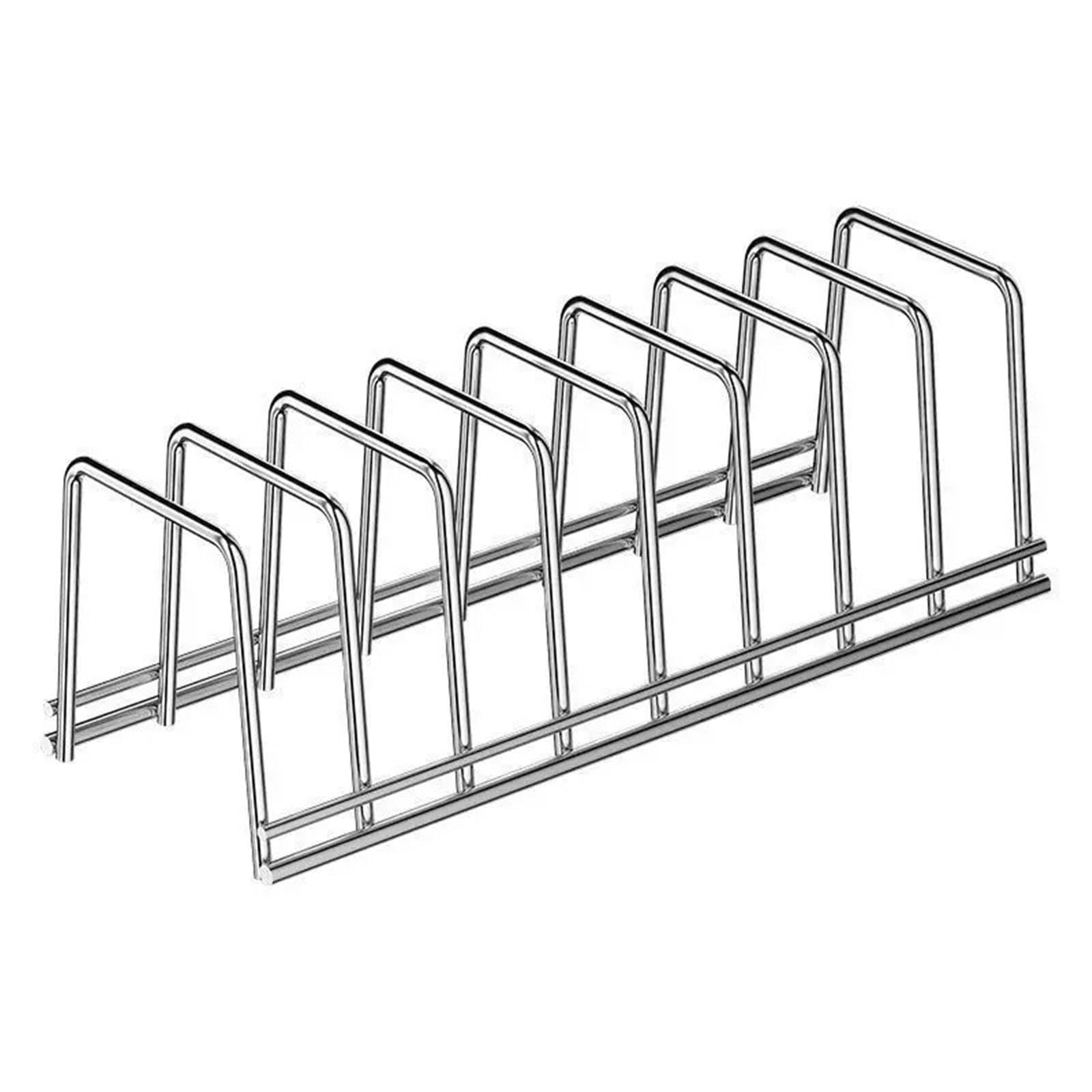 Escurreplatos Soporte de Cocina con Estante 7 Ranuras