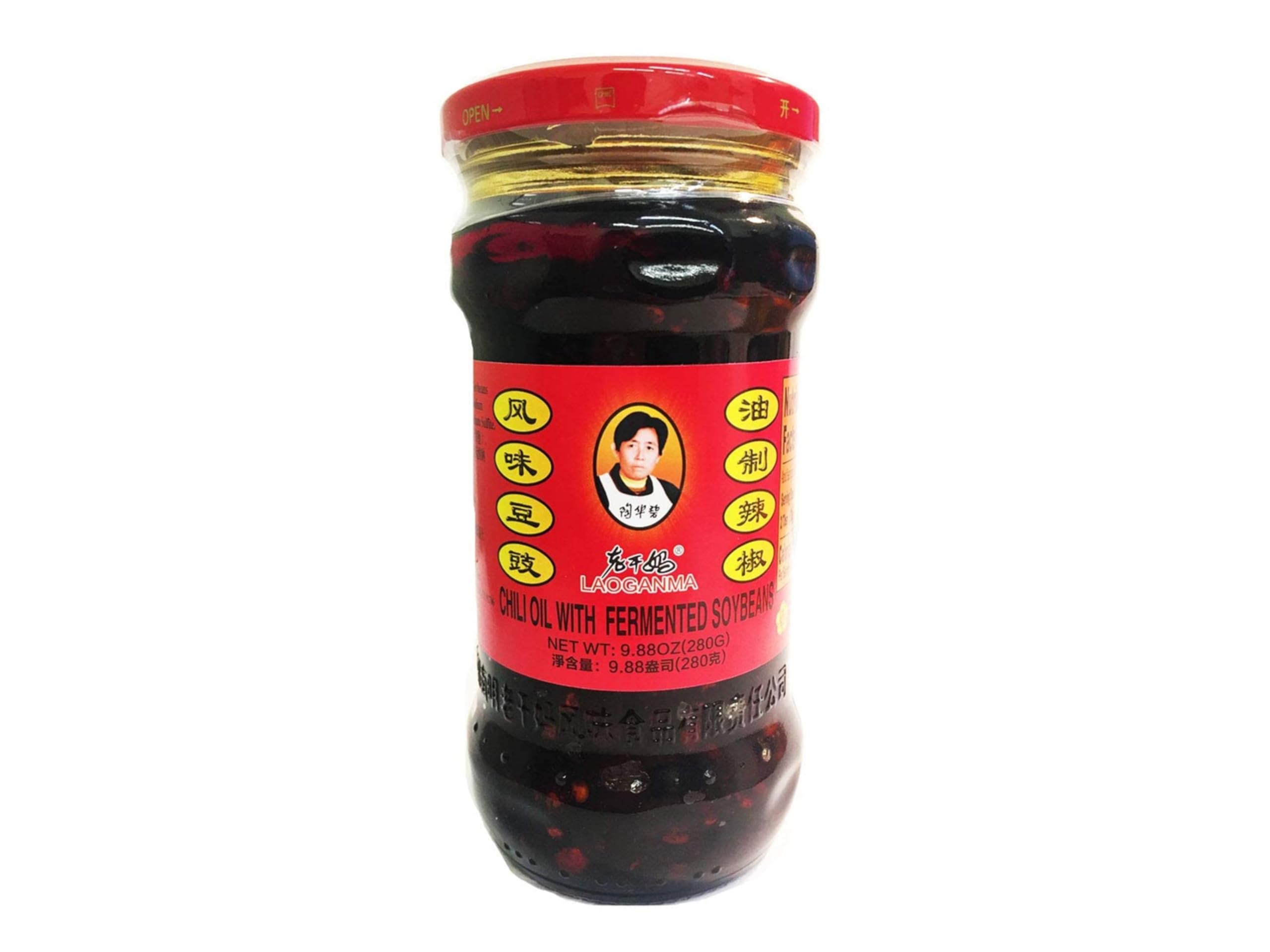 Lao Gan Ma Chile crujiente en aceite Clásico picante 210 g