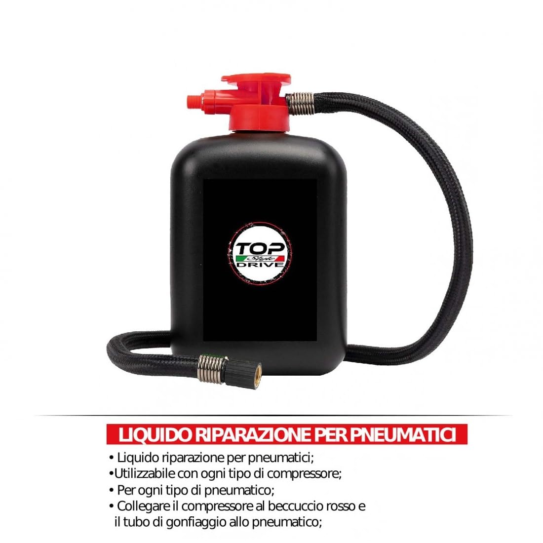 COMPATIBILE CON DACIA SANDERO LIQUIDO RIPARATORE PER PNEUMATICI GOMME AUTO MOTO FUORISTRADA FURGONI SIGILLANTE PER PNEUMATICI 450ML KIT RIPARA FORI FINO A 6,5MM DI DIAMETRO