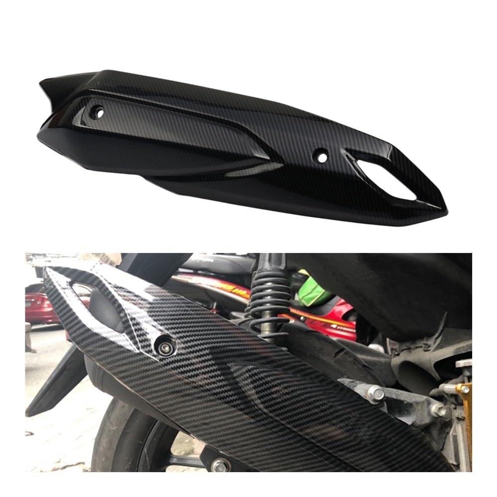 Cubierta De Tubo De Escape Motocicleta para Y&amaha NVX155 Aerox155 Aerox NVX 155 Carcasa De Protección Térmica Antiescaldaduras Protección Escape Moto