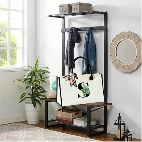 Miniatura 8 de Bolsa de lona personalizada con inicial, monograma, bolsa de playa, regalo para mujeres, mamá, profesores, amigas, damas de honor