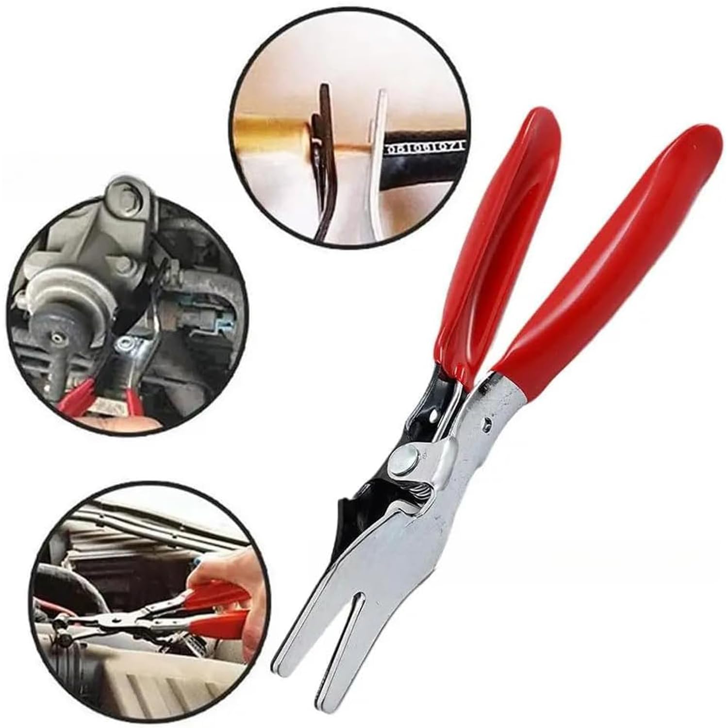 Greluma 1 Pezzo Pinza per la rimozione tubi flessibili auto,Pinze per la rimozione di e carburante per auto,utensili separatori,strumento la riparazione di per veicoli marini,petroliferi e flessibili