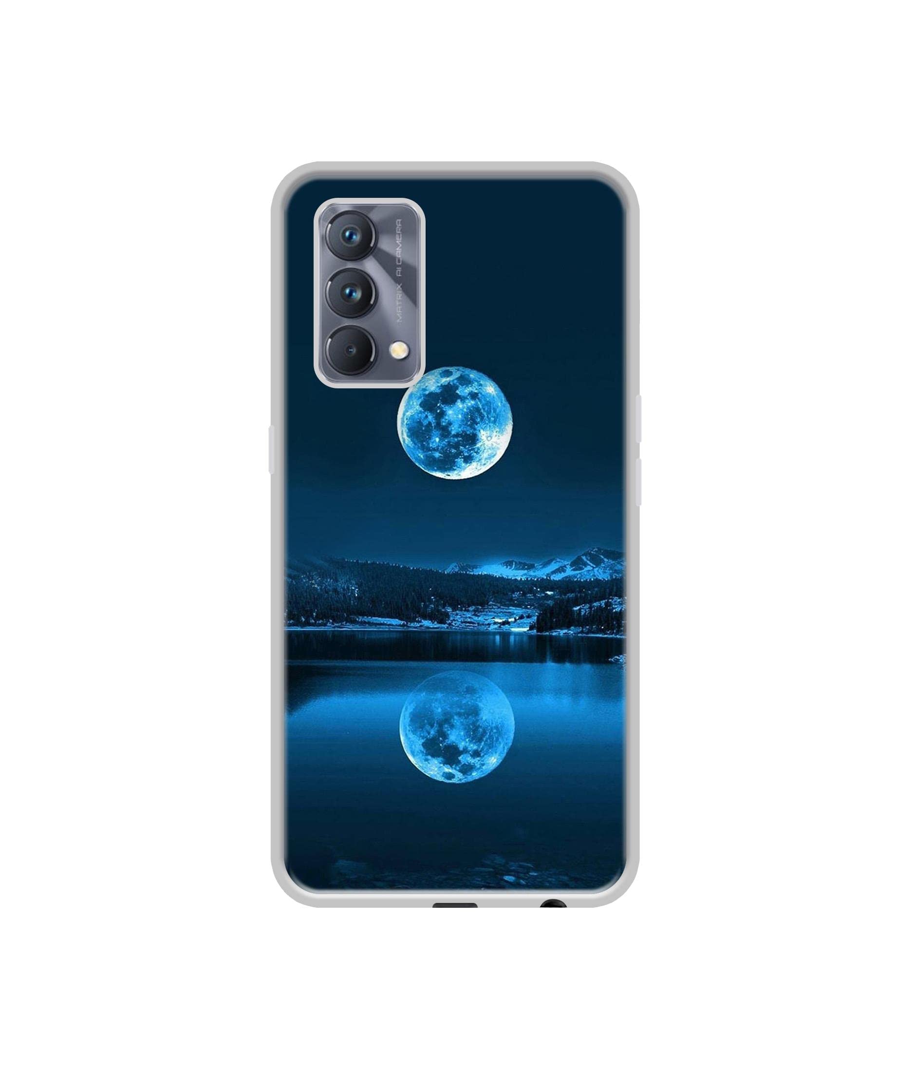 Amazon Brand - Solimo Designer Moon Pattern Print UV Printed Soft Back Case Mobile Cover for Realme GT Master Edition (B09HMKZYBC) Amazon Price History, Amazon Price Tracker