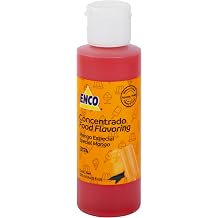 ENCO Flavoring 4.05 fl.oz 120ml for ice cream, popsicles, aguas frescas, jellies, and more adds flavor and color Special Mango