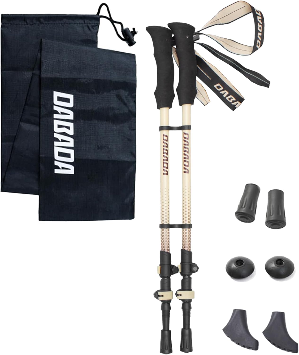 DABADA トレッキングポール カーボン 超軽量 カムロック式の商品画像