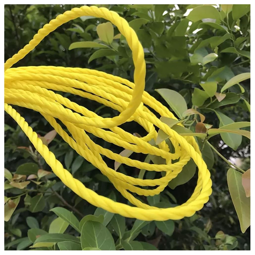 Tejido De Alta Resistencia Cuerda De Plástico De Polietileno Cuerda Náutica De Alta Resistencia para Náutica Camping Y Decoración Resistente Al Sol Y Al Desgaste