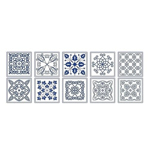 CYWDHFO Self-Adhesive Wall Stickers, Crystal Tile Decor