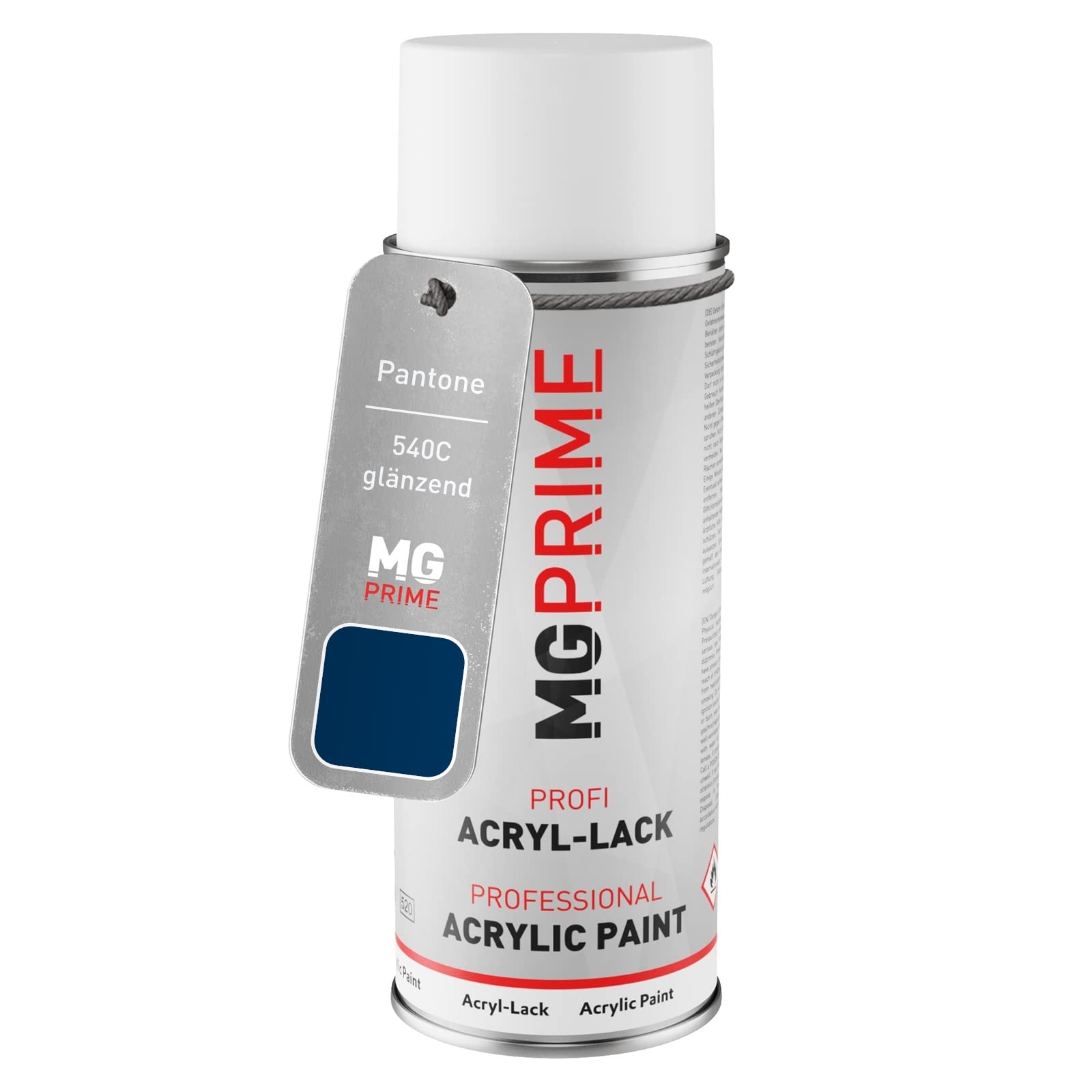 Mg Prime Blue Pantone 540C Spray Can 400 Ml Glossy Quick-Drying