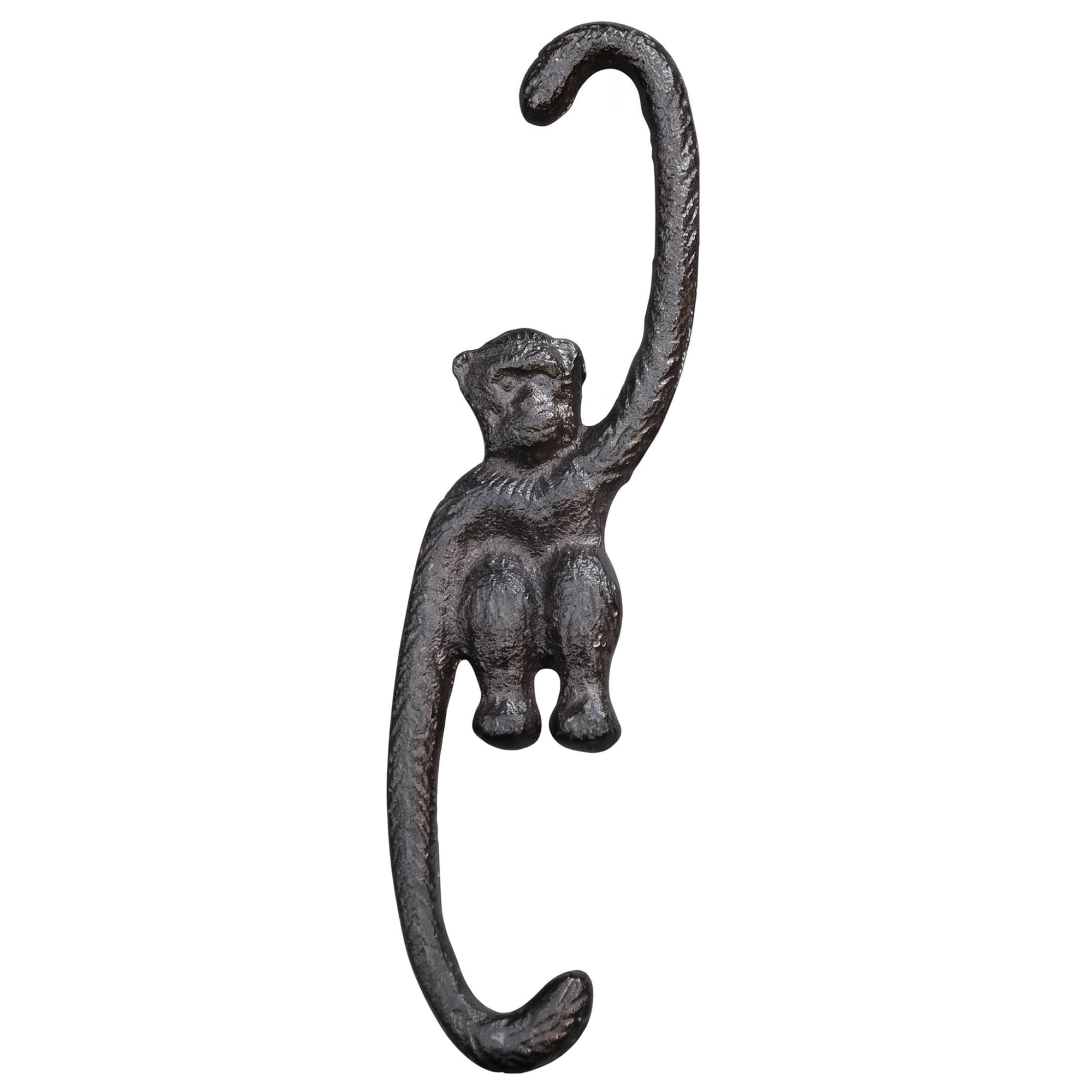 AwnsIMfreien Monkey Hook, Vintage Cast Iron Plant Hanger Hooks, S Monkey Hooks For Garden & Patio Decor, Hook