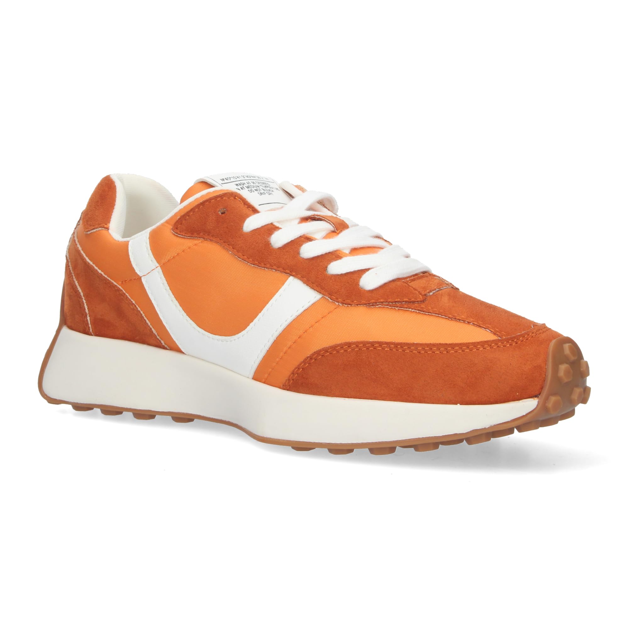 Zapatillas Deportivas Casual de Mujer, de Diseno Moderno Cierre de Cordones y Detalle en los Laterales.