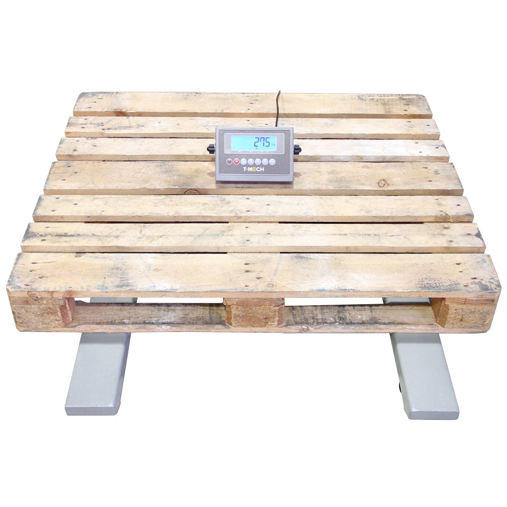 Básculas de viga industriales de alta capacidad 3000 kg | Acero resistente | Indicador de pantalla digital B8 | Batería Recargable | Cable cargador | Ganado Almacén Comercial | Fácil instalación