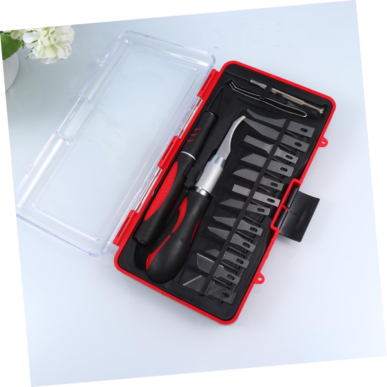 Housoutil Kit Di Utensili Per Incisione Robusto - Set Da 16 Pezzi Con Penna Scalpello Per Intaglio Del Legno Ideale Per Principianti E Avanzati