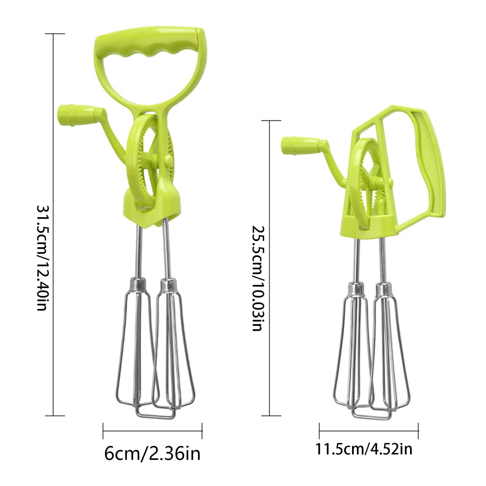 Fruste manuali pratiche a doppia testa Miscelatore manuale multifunzionale Fruste manuale Fruste