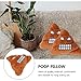 WOONEKY Cojín De Peluche De Diseño De Caca Almohada Decorativa Cojín para Casa y Coche Imagen de WOONEKY Cojín De Peluche De Diseño De Caca Almohada Decorativa Cojín para Casa y Coche