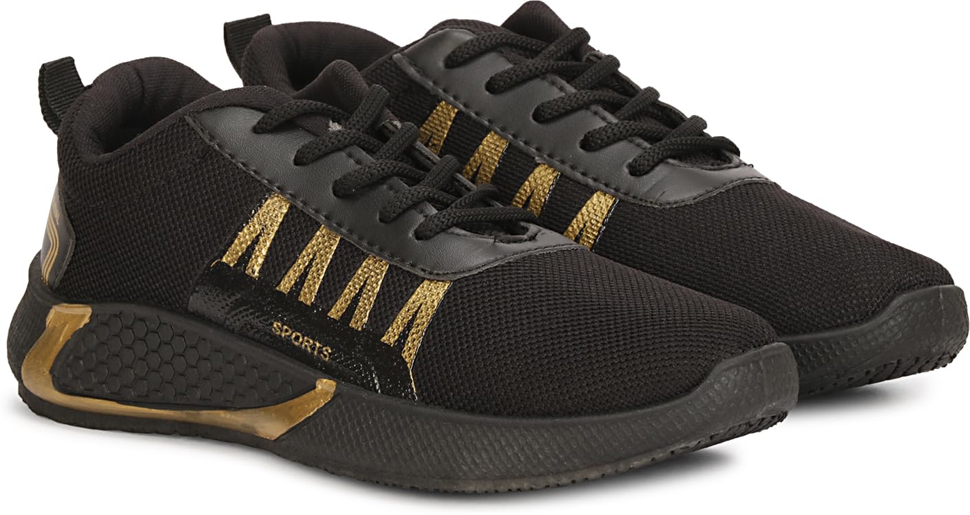 Genial Running Shoes for Men (Black) | Size - 10 | P-GL-BLK 9309-10 (B0D2653Q2Q) Amazon Price History, Amazon Price Tracker