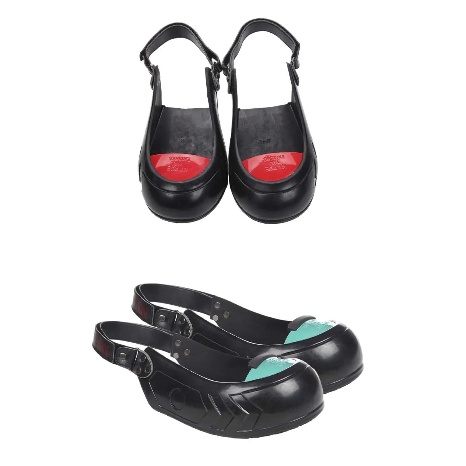 Couvre-chaussures de sécurité en métal avec embout en acier antidérapant pour les travailleurs occasionnels ou temporaires, polyvalents et durables pour chaussures