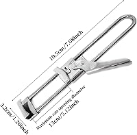 Vista 2 de Honbay Abrebotellas de acero inoxidable ajustable para restaurante o uso doméstico