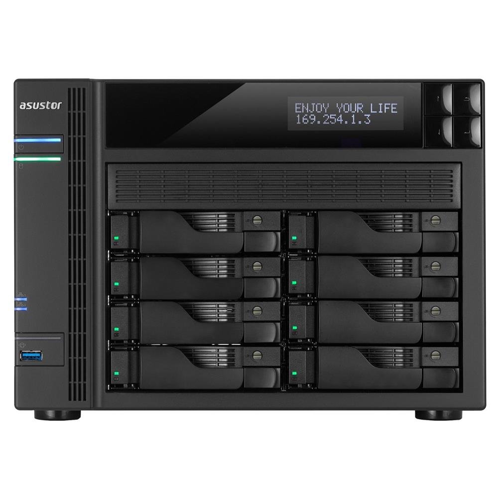 Asustor AS-5108T Serveur NAS USB 3.0 Noir