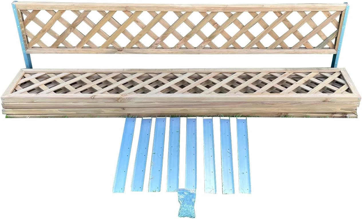 Postfix Long Trellis Fence Height Extension Arms 795mm ONE PAIR NO