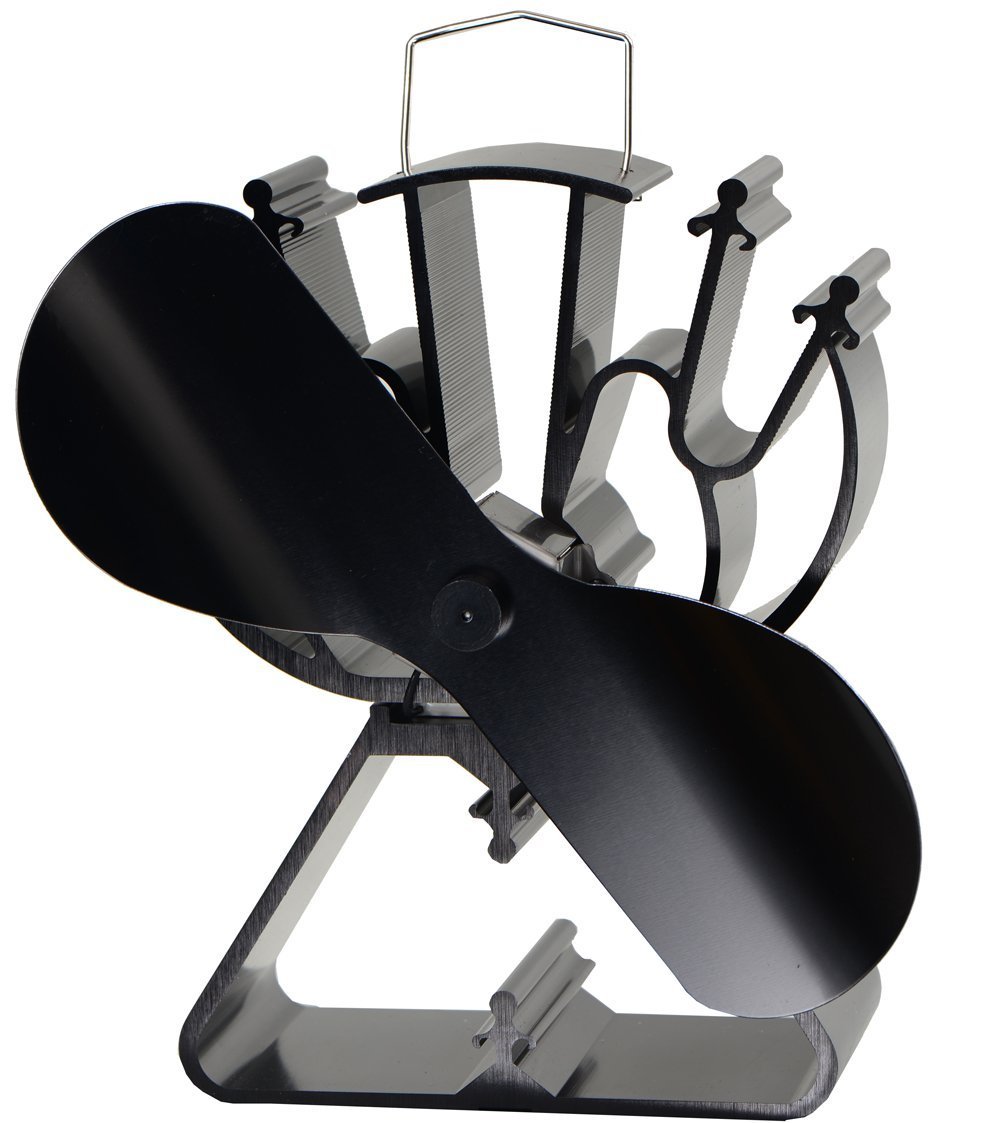 VODA Heat Powered Stove Fan for Wood/Log...