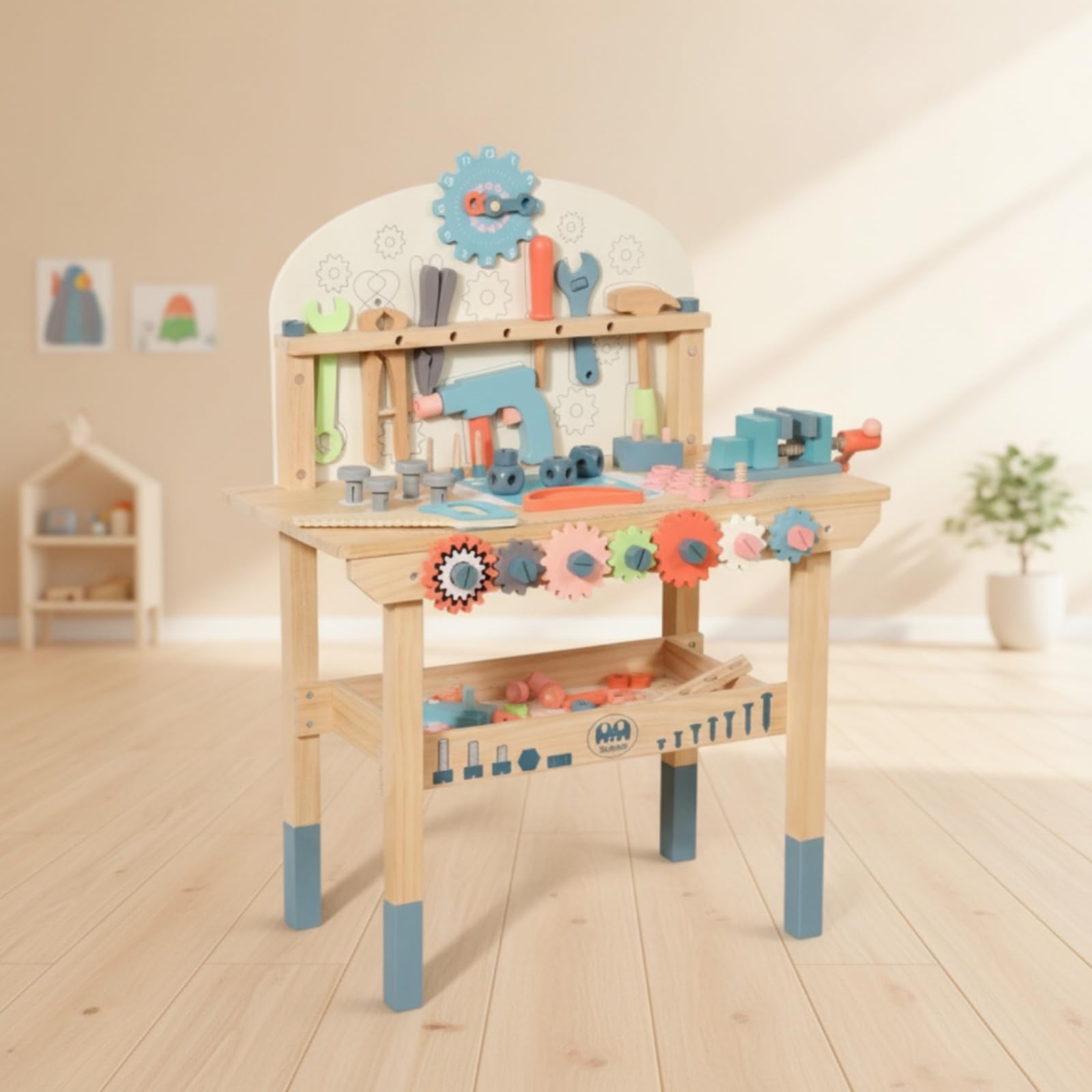 Banco Herramientas Juguete Didáctico Banco Carpintero Infantil Educativo Juego Construcción para Guarría