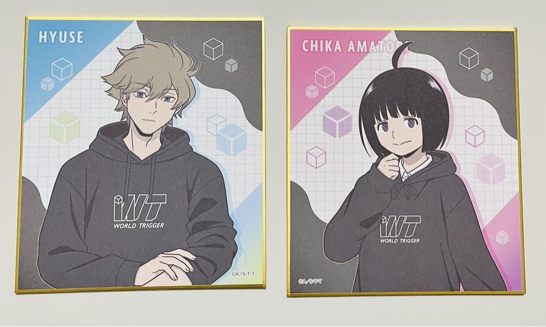 Amazon.co.jp: ワートリ パーカー ミニ色紙 ヒュース 雨取千佳