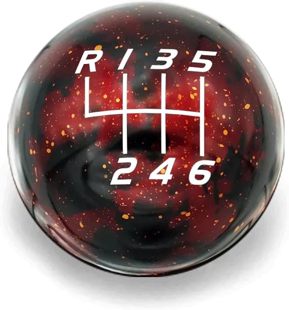 Billetworkz Cosmic Space Shift Knob for 2012+ Ford Focus ST/RS and Fiesta ST 6 Speed