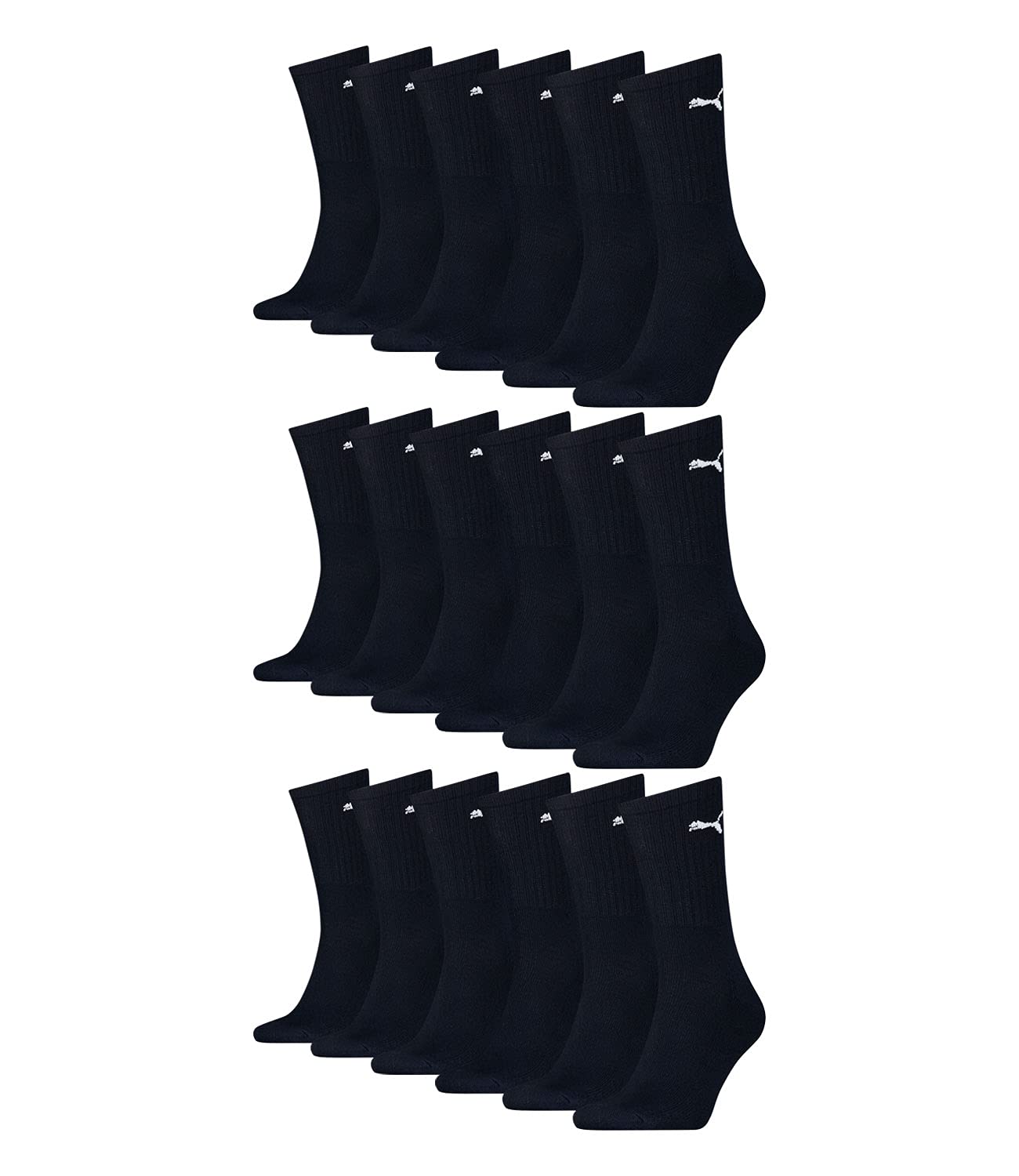 PUMA Unisex Sport 3p SocksHosiery