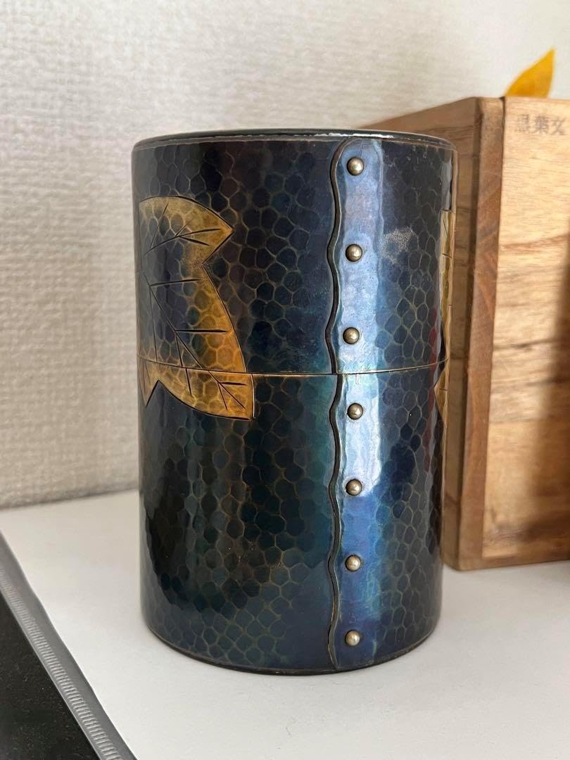 玉川堂 鎚起銅器 茶筒