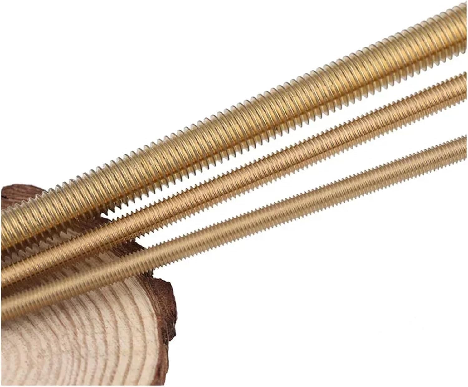 Fully Threaded Rod， Brass Thread Rod M4 M5 M6 M8 M10 M12 M14 M16 M18 M20 L250mm 500mm