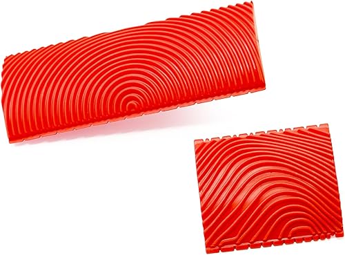 Miniatura 4 de 2 herramientas de grano de madera, herramienta de pintura de grano de madera, patrón de textura con mango de rodillo, herramienta de granulado