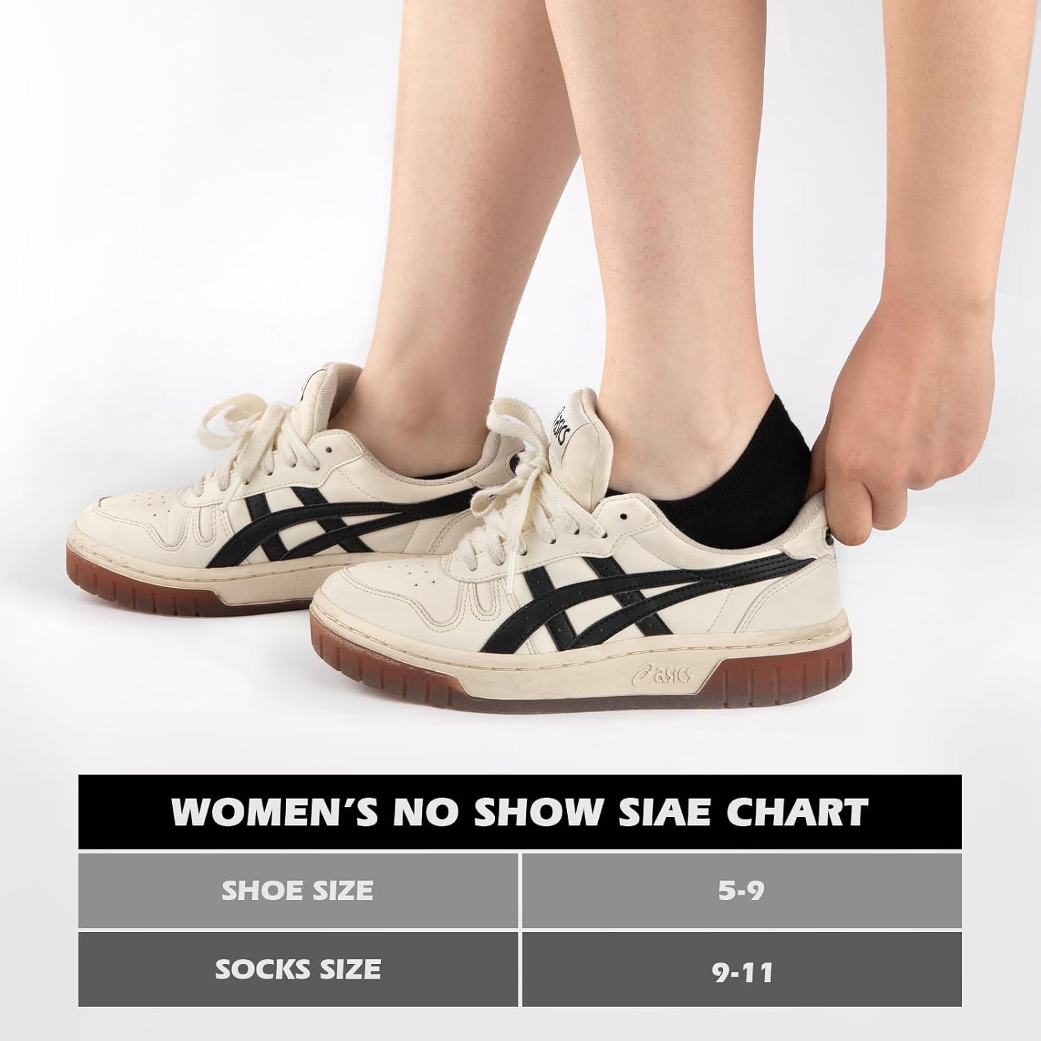 eallco No Show Socks Womens Cotton Non Slip Low Cut Thin Ankle Short Casual Invisible Socks 7 Pairs - Image 3