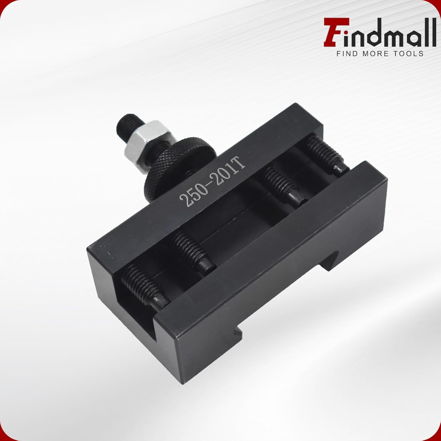 findmall BXA 250-201 T Quick Change Tool Post Holder BXA #1 T Turning and Facing Holder Fit for 3/4 Inch Turning Tools