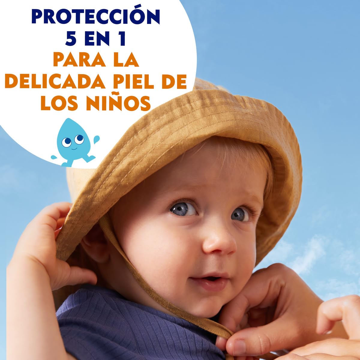 NIVEA SUN Babies & Kids Sensitive Spray Solar FP50+ (1 x 200 ml), protector solar para niños, protección solar muy alta, crema solar para bebés para reducir el riesgo de alergias solares