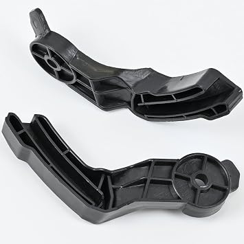 Front Upper Bumper Bracket Retainer Support for Nissan Altima 2013 2014 2015, Replace NI1042121 NI1043121 62227-3TA0A 62226-3TA0A, Left Driver & Right Passenger Side