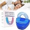 Anti-Snoring Mouthpiece Unisex Universal Size Silicone Material Quiet Safe Effective Anti-Snoring Device Comfortable Sleep Aid Snoring Remedy Easy-to-Use Mouthpiece Teeth Grinding Anti-Snoring Product