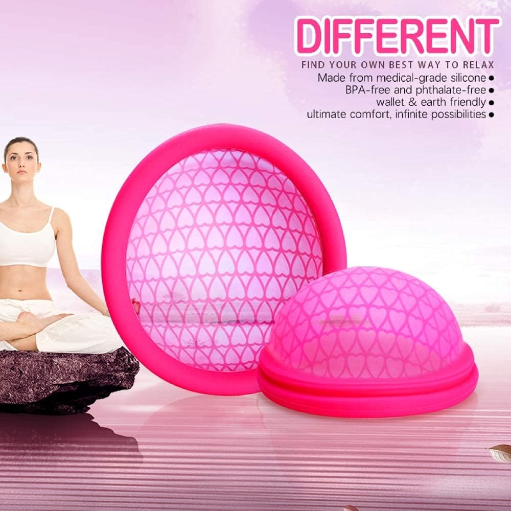 Bibrad Menstrual Disc | Reusable Period Discs Alternative Tampons/Pads | for Light or Heavy Flows | Leak Proof | Medical Grade Silicone | Eco-Friendly Feminine Hygiene…