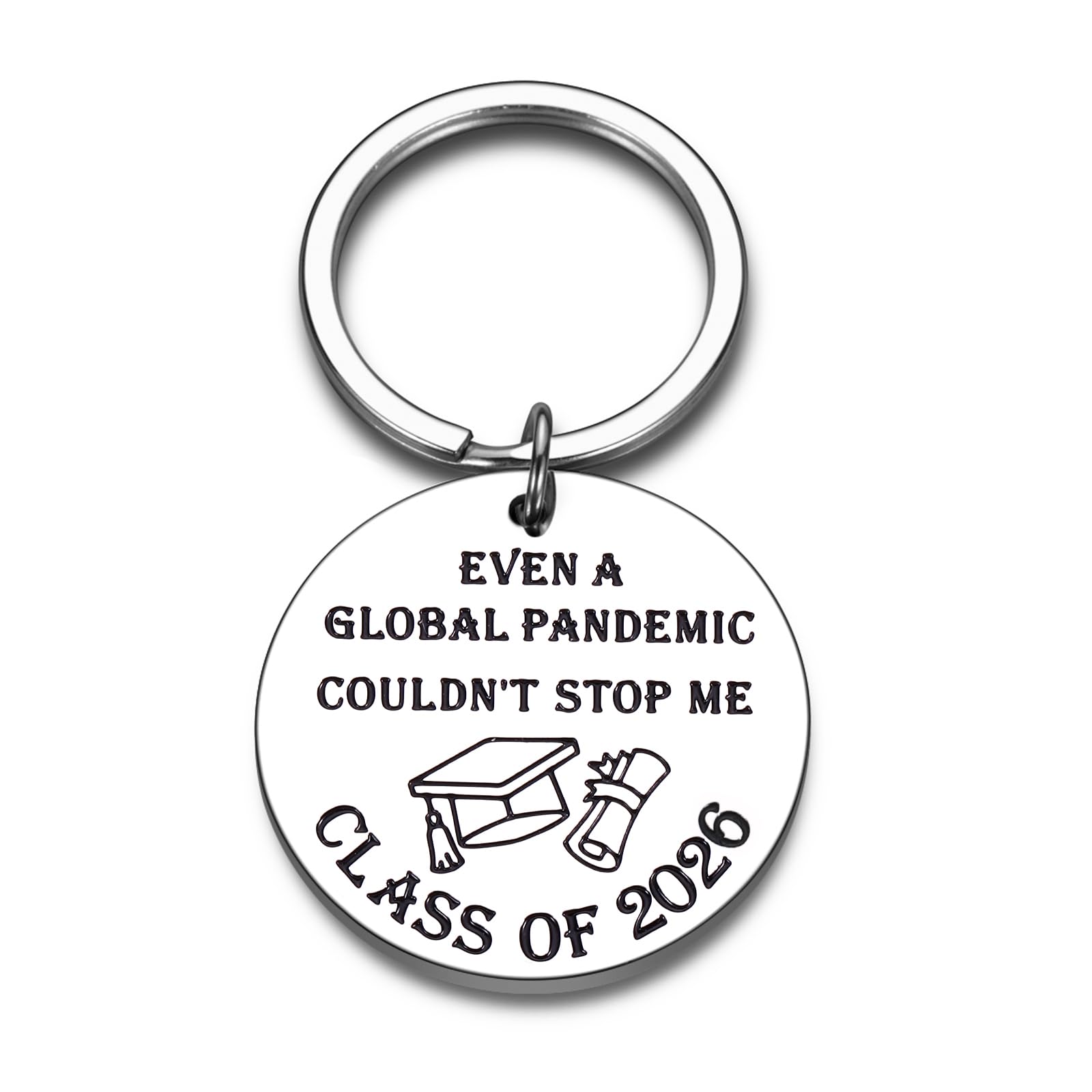 Funny Keychain Class Of 2026 Graduation Gifts for Her Him 2026 Senior High School Master Nurse Medical Students College Grad Graduate Gifts for