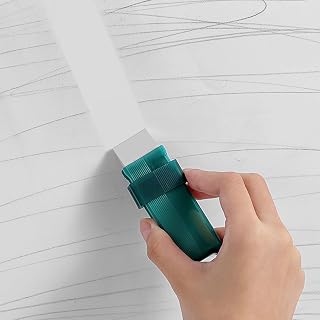 1PCS Kitchen and Bathroom Cleaning Brush, Multipurpose Grout Rubber Scrubber for Stovetop, Sink, and Tile Gaps