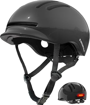 MOUNTALK Bike Helmets for Adults Men Women,Mens/Womens Bicycle Helmet with Magnetic Light,Youth Boys/Girls Helmet, Kids Helmets for 4 Years+