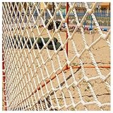 Netting Valla Escaleras Malla Blanco Mascota Perro Gato Anti-escape Neto Obstáculo Curso Entrenamiento Trepar La Red De Carga De La Escalada De La Escalera De La Barandilla(Size:1*1m （3*3ft))