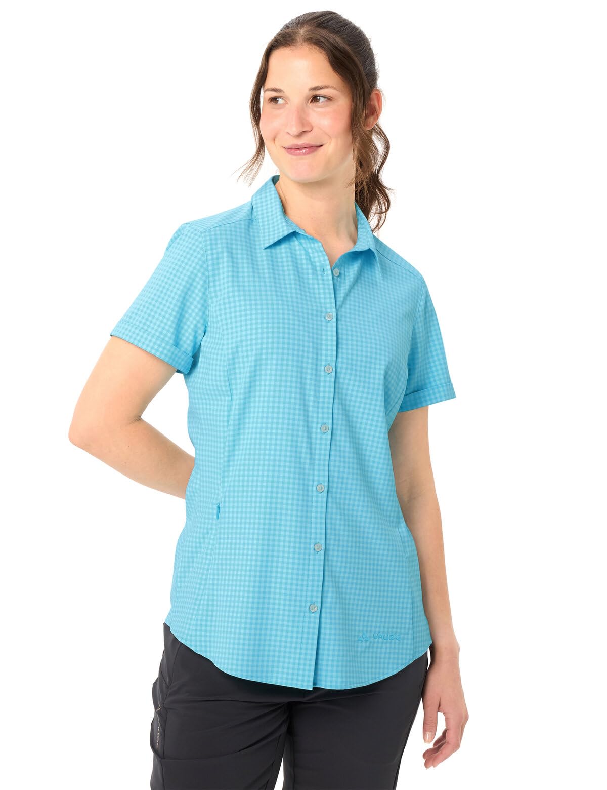 Seiland III Chemise à Carreaux élastique pour Femme