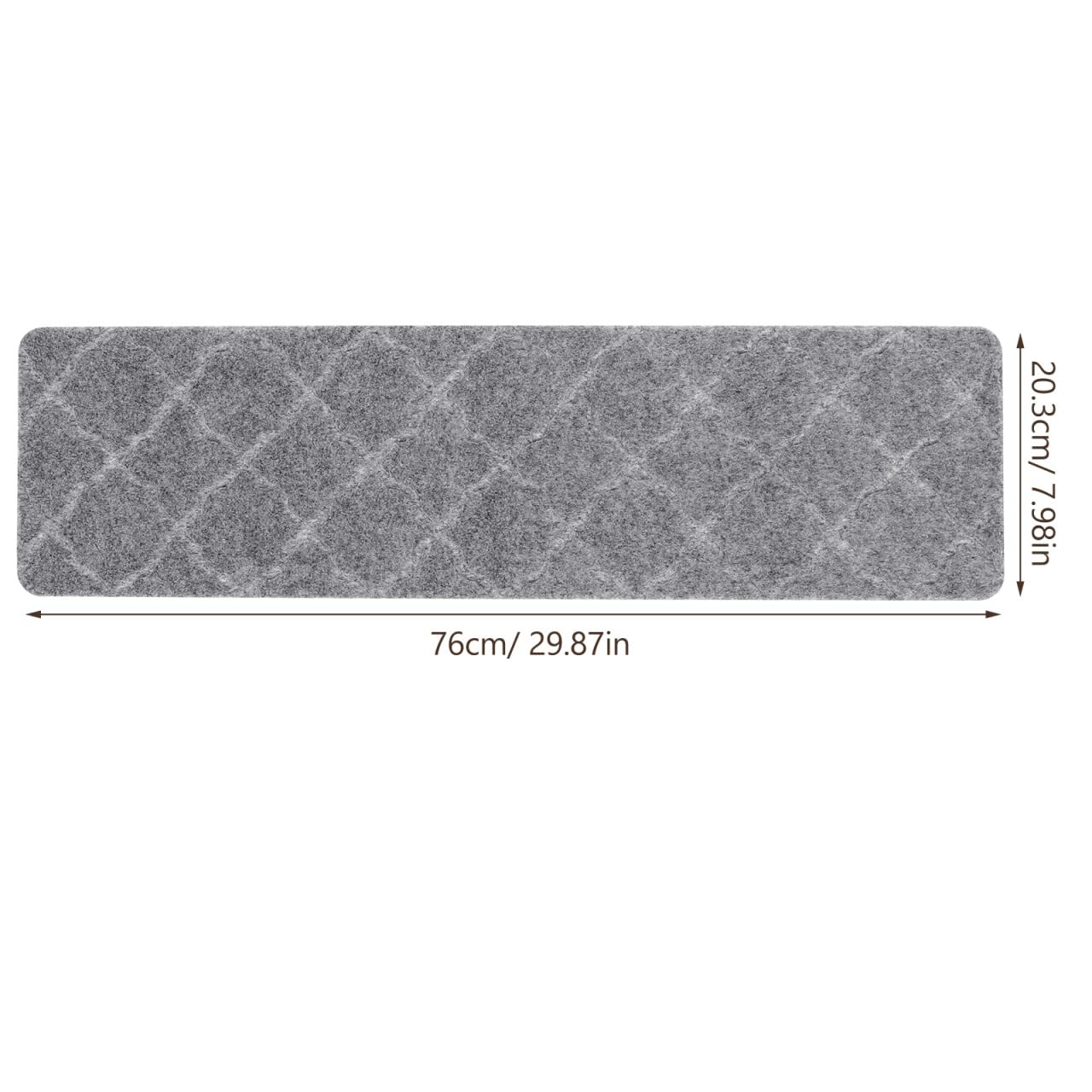 Homoyoyo Stair Treads,30 * 8 Inch Stair Carpet Non-slip Stair Mats Indoor Stair Runners for Elder Kid Pet - Image 2