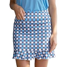 GOLFTINI The Secret Pull-On Ruffle Tech Skort - GT22SC - XS