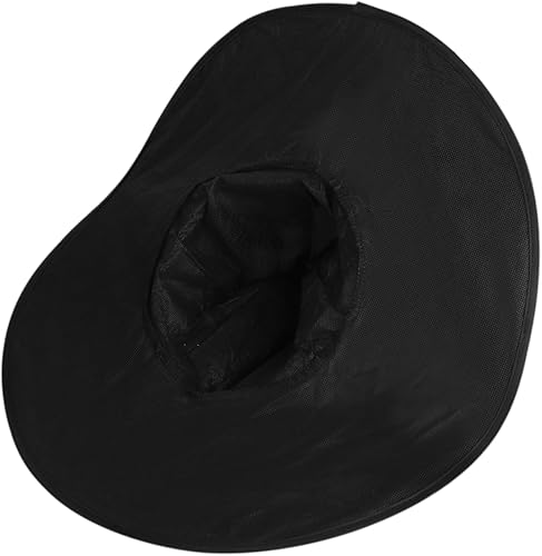 Miniatura 4 de Sombrero de bruja para mujer, sombrero de bruja grande con encaje fruncido para Halloween, accesorio para disfraz, sombrero de mago, accesorios de