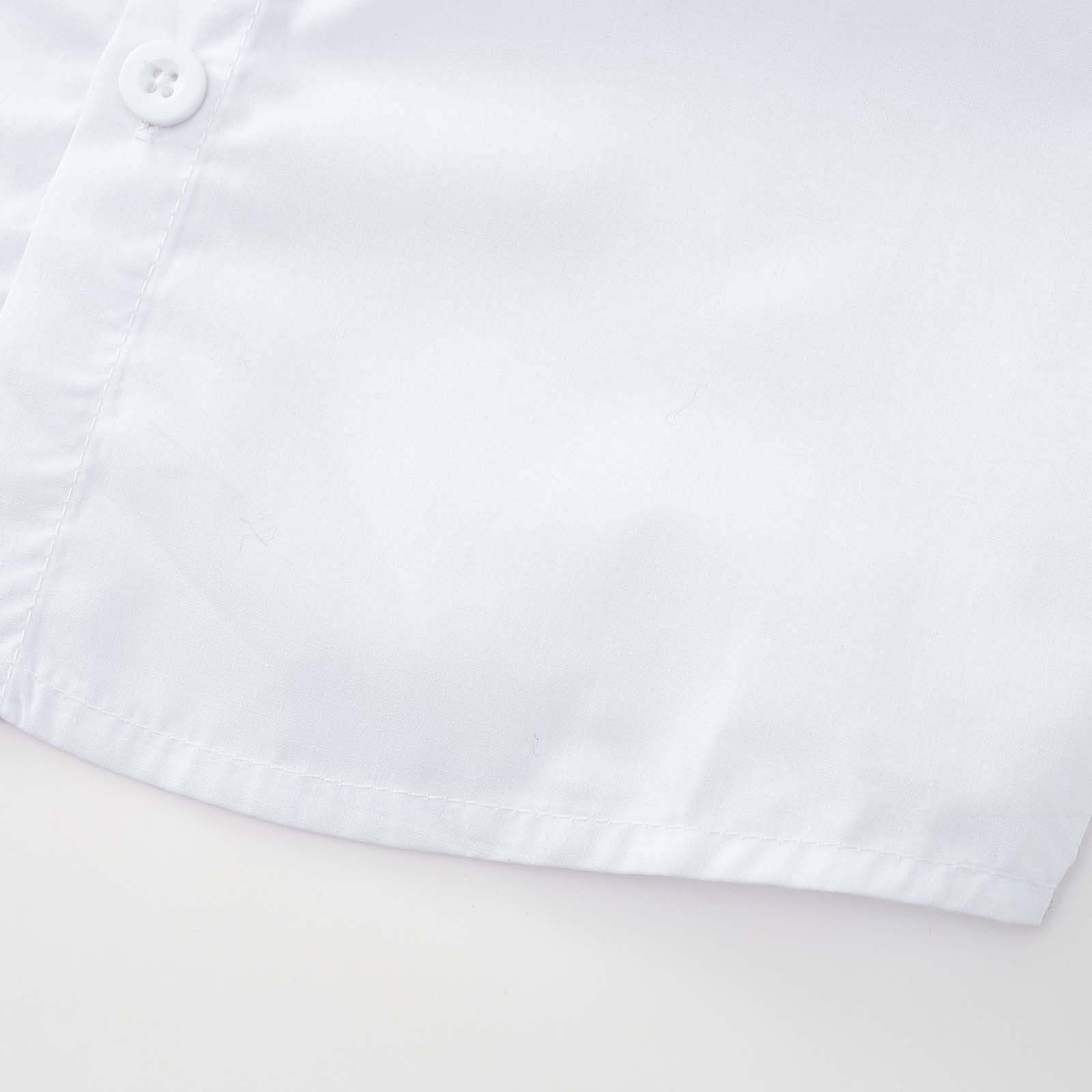 WWricotta Completo elegante per neonato, camicia, gilet e pantaloni, smoking in cotone, per battesimo e cerimonie/A